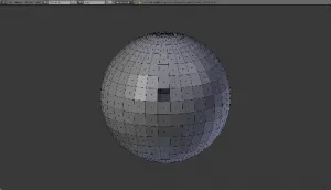 3D Model Sphere Gap
