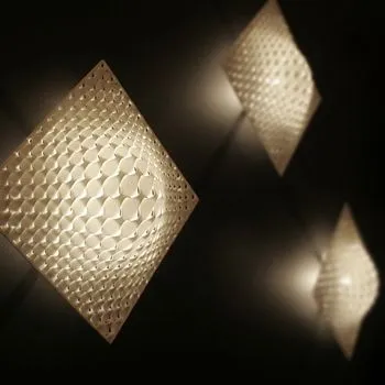 3D-printed lampshades