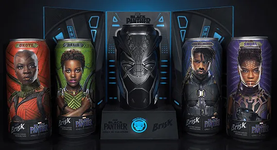 3D printing in the consumer goods industry - PepsiCO - Black Panther