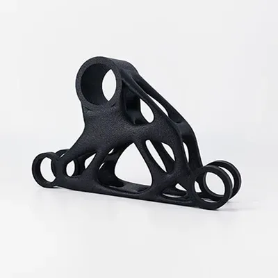 Topology-optimized component from 3D printing